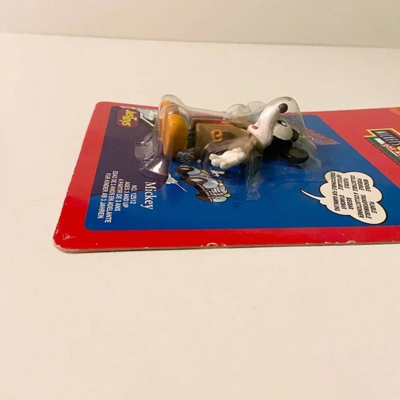 Vintage 90s Bend Ems  The Phantom Blot Mickey Toy Mickeys Stuff Bendable Figure - Picture 13 of 16